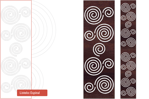 cromakí: Listelo Espiral